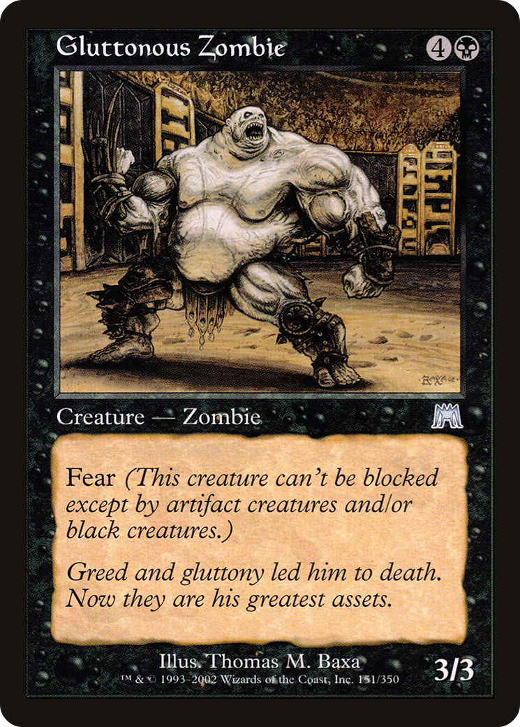 Gluttonous Zombie [Onslaught]-1
