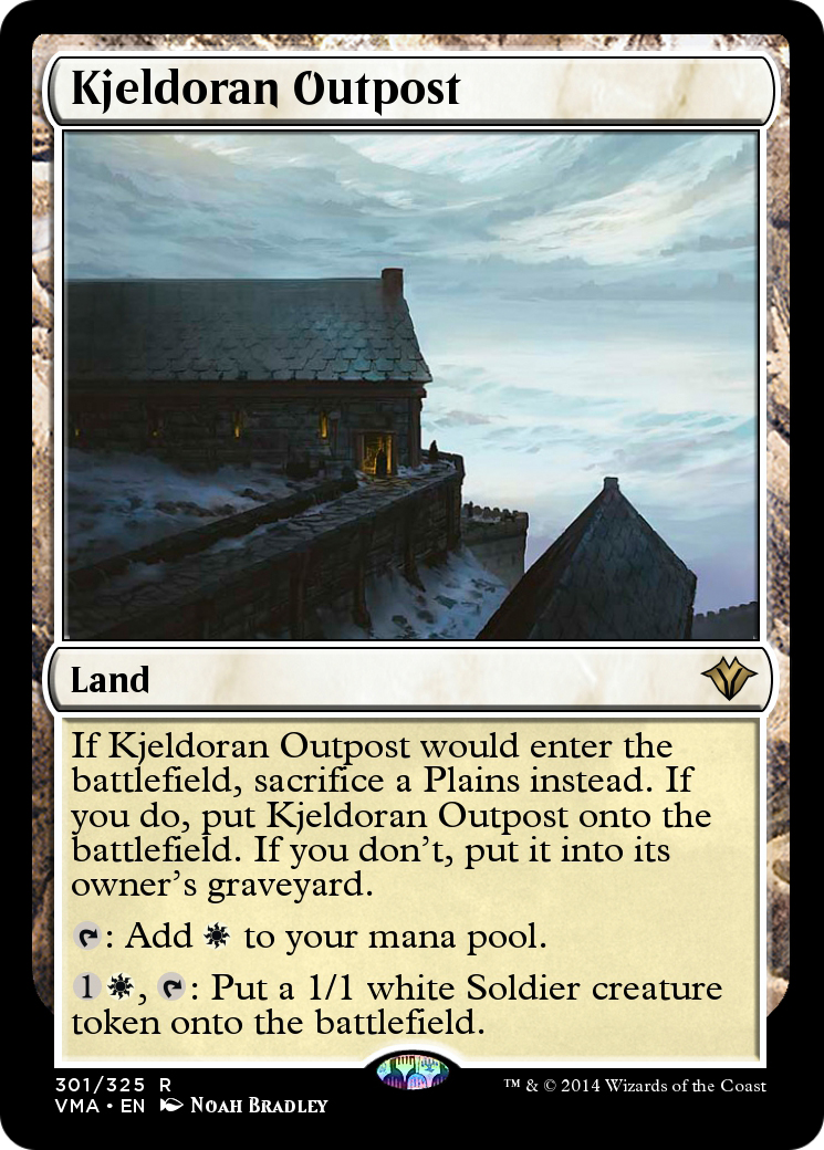 Kjeldoran Outpost (VMA-301) - Vintage Masters-1