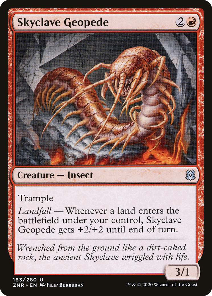 Skyclave Geopede [Zendikar Rising]-1