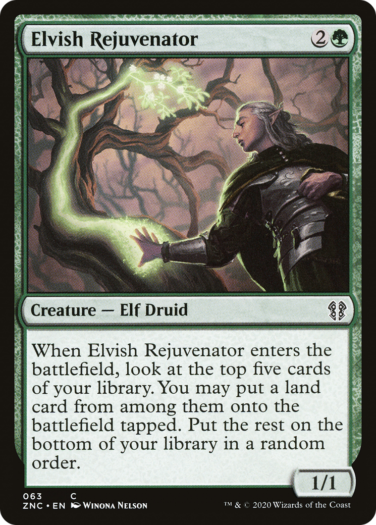 Elvish Rejuvenator [Zendikar Rising Commander]-1