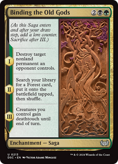 Binding the Old Gods [Duskmourn: House of Horror Commander]-1