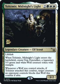 Tolsimir, Midnight's Light [Murders at Karlov Manor Prerelease Promos]-1