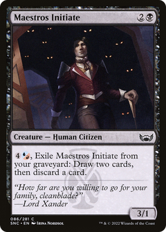 Maestros Initiate [Streets of New Capenna]-1