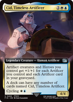 Cid, Timeless Artificer (Extended Art) [FINAL FANTASY]-1