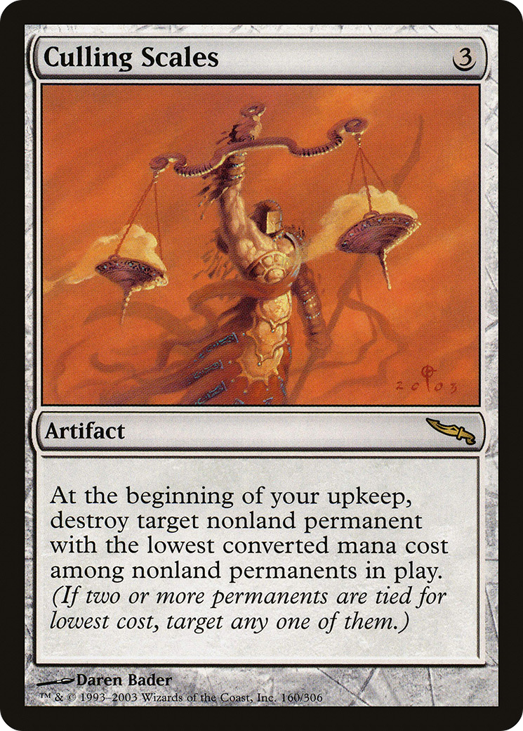 Culling Scales [Mirrodin]-1