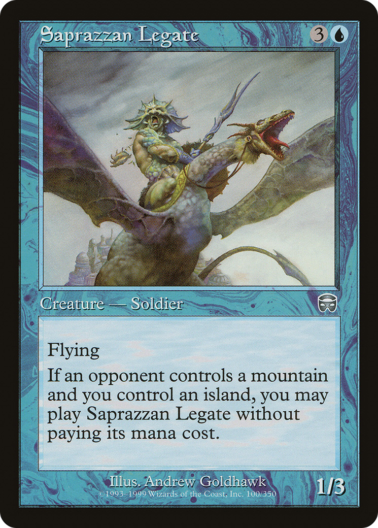 Saprazzan Legate [Mercadian Masques]-1