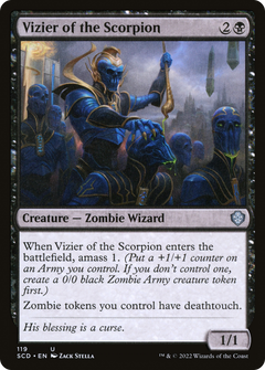 Vizier of the Scorpion (SCD-119) - Starter Commander Decks-1