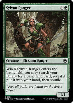 Sylvan Ranger [Wilds of Eldraine Commander]-1