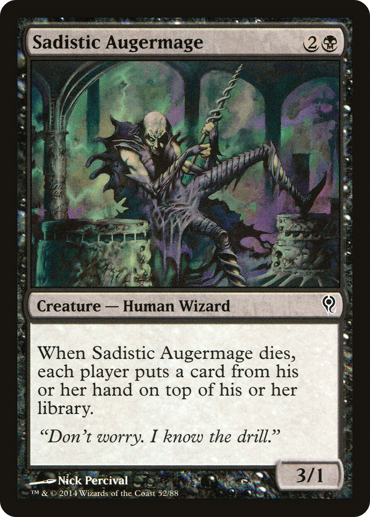 Sadistic Augermage [Duel Decks: Jace vs. Vraska]-1