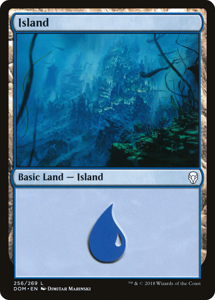 Island (256) [Dominaria]-1