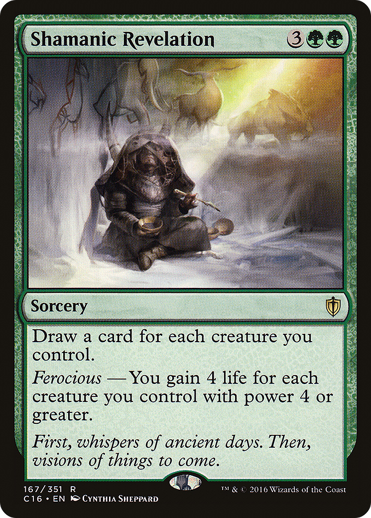 Shamanic Revelation [Commander 2016]-1