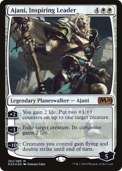 Ajani, Inspiring Leader [Core Set 2020]-1