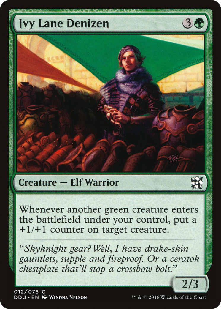 Ivy Lane Denizen [Duel Decks: Elves vs. Inventors]-1