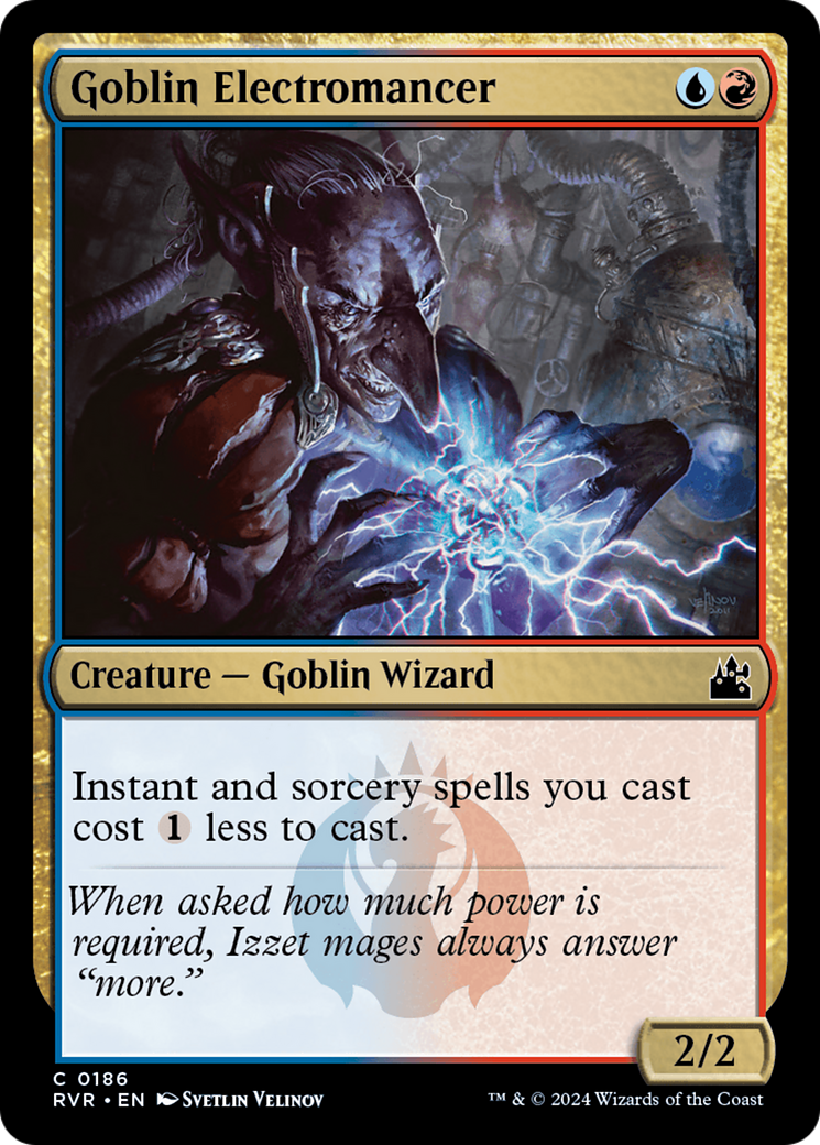 Goblin Electromancer [Ravnica Remastered]-1