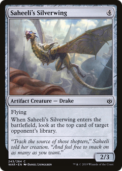 Saheeli's Silverwing [War of the Spark]-1
