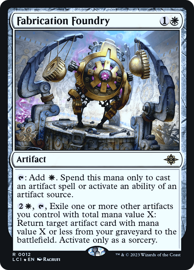 Fabrication Foundry [The Lost Caverns of Ixalan Prerelease Cards]-1