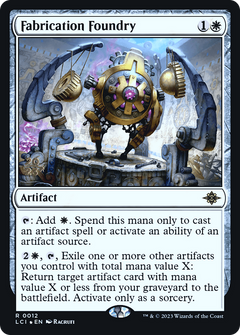 Fabrication Foundry [The Lost Caverns of Ixalan Prerelease Cards]-1