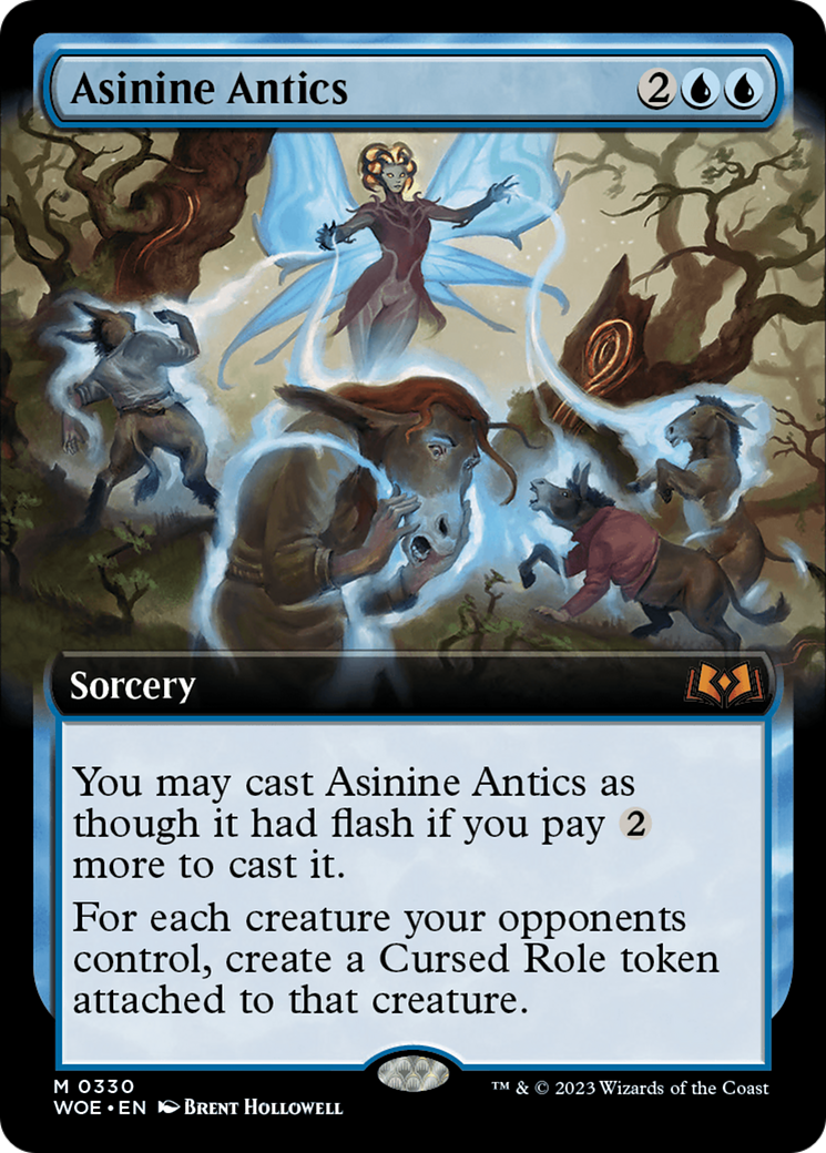 Asinine Antics (Extended Art) [Wilds of Eldraine]-1