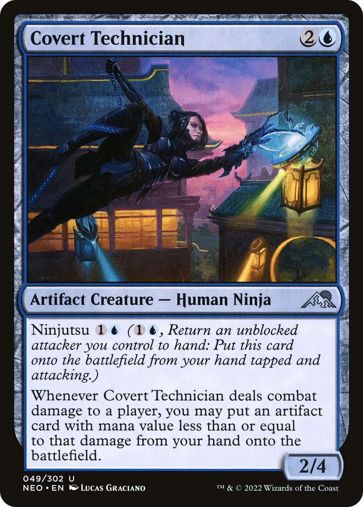 Covert Technician [Kamigawa: Neon Dynasty]-1