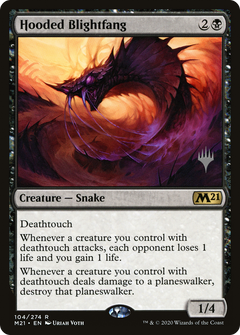 Hooded Blightfang (Promo Pack) [Core Set 2021 Promos]-1