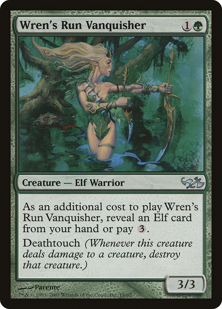 Wren's Run Vanquisher (EVG-019) - Duel Decks: Elves vs. Goblins-1