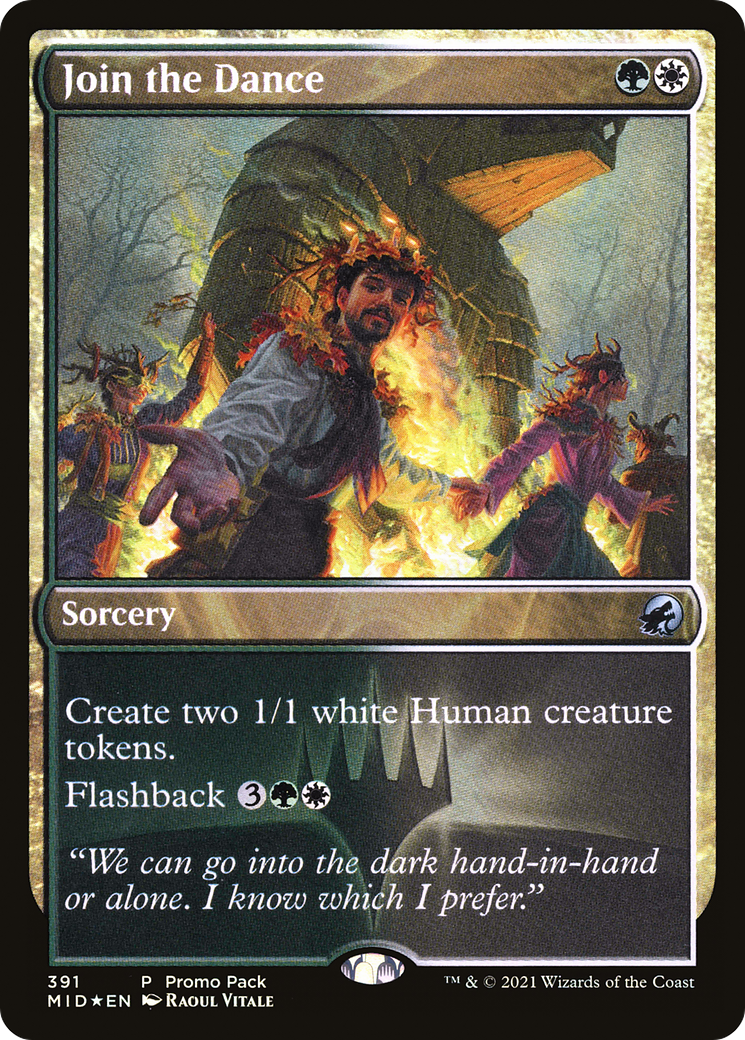 Join the Dance (Promo Pack) [Innistrad: Midnight Hunt Promos]-1