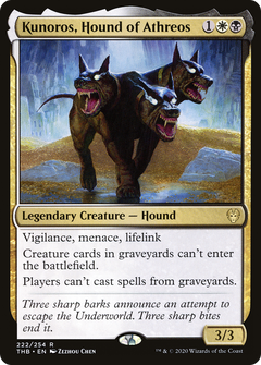 Kunoros, Hound of Athreos [Theros Beyond Death]-1