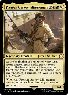 Preston Garvey, Minuteman (Surge Foil) [Fallout]-1