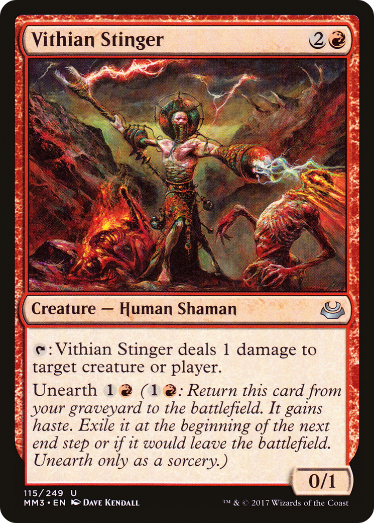 Vithian Stinger (MM3-115) - Modern Masters 2017 Foil-1
