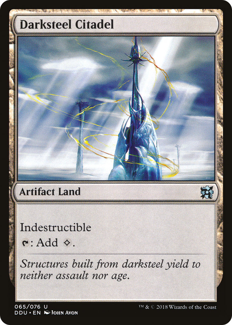 Darksteel Citadel [Duel Decks: Elves vs. Inventors]-1