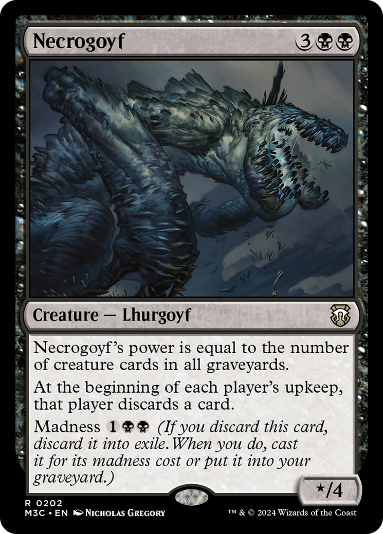 Necrogoyf [Modern Horizons 3 Commander]-1