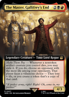 The Master, Gallifrey's End (Extended Art) [Doctor Who]-1