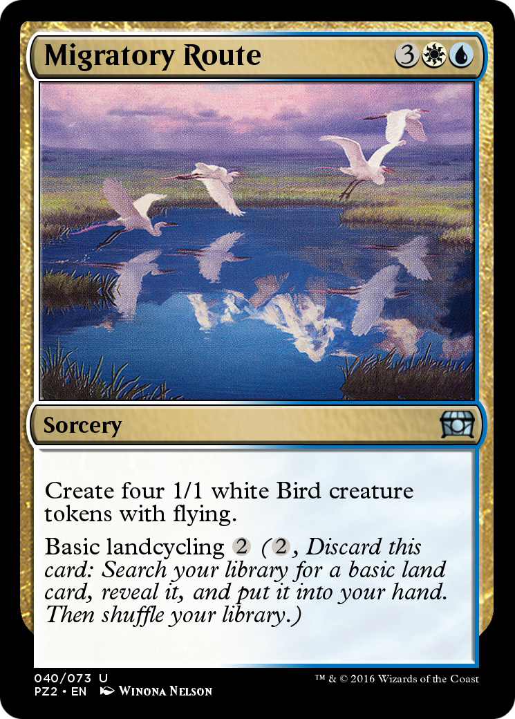 Migratory Route (PZ2-040) - Treasure Chest Foil-1