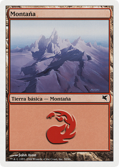 Mountain (Italian) - "Montagna" (C58) (PSAL-C58) - Salvat 2005-1