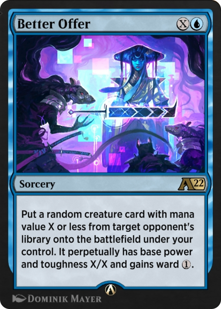 Better Offer (YNEO-010) - Alchemy: Kamigawa-1