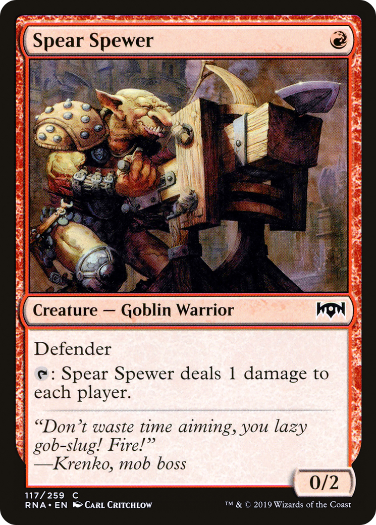 Spear Spewer [Ravnica Allegiance]-1