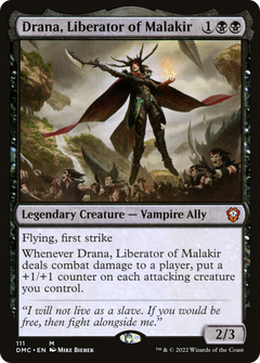 Drana, Liberator of Malakir [Dominaria United Commander]-1