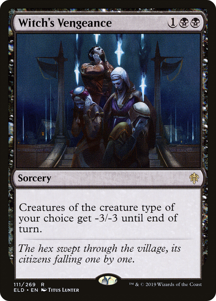 Witch's Vengeance (ELD-111) - Throne of Eldraine Foil-1