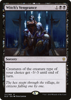 Witch's Vengeance (ELD-111) - Throne of Eldraine Foil-1