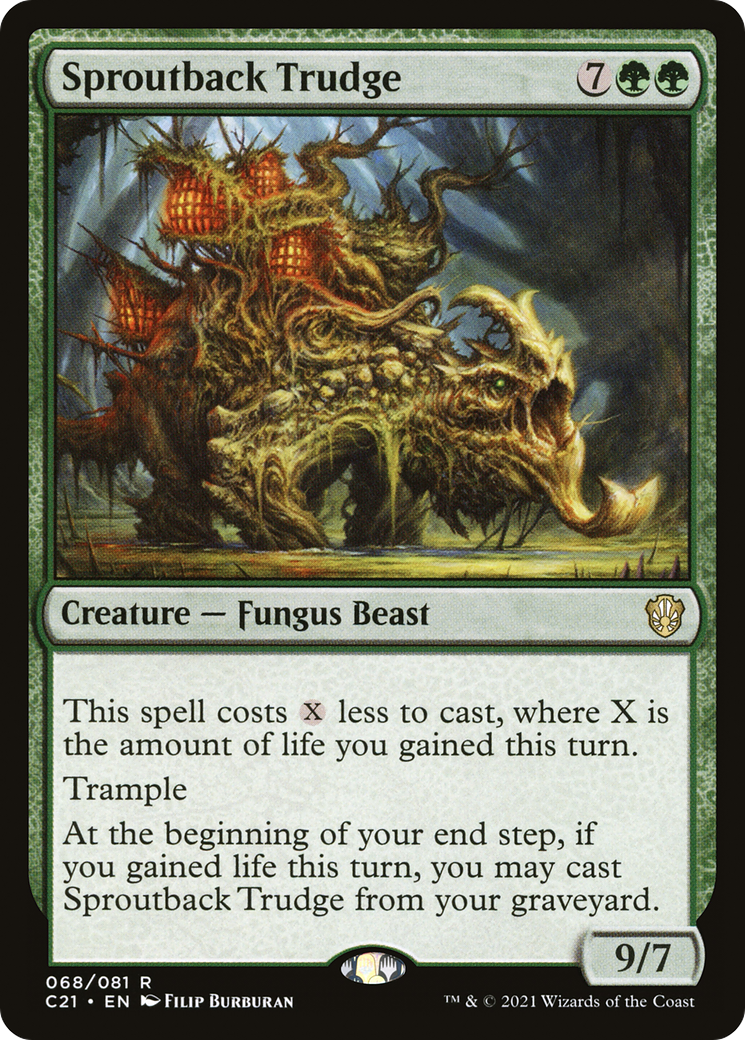Sproutback Trudge [Commander 2021]-1