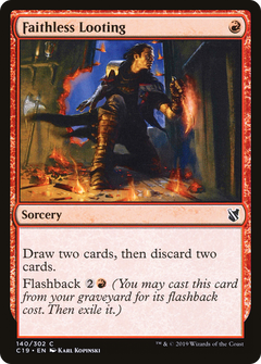 Faithless Looting [Commander 2019]-1