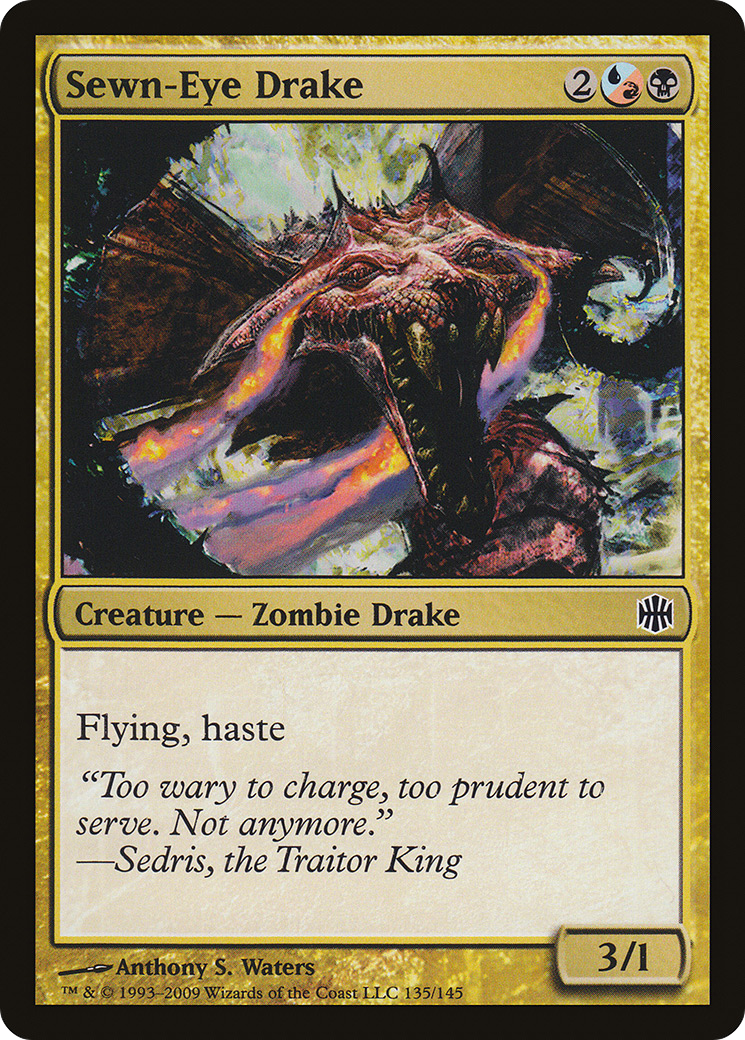 Sewn-Eye Drake [Alara Reborn]-1