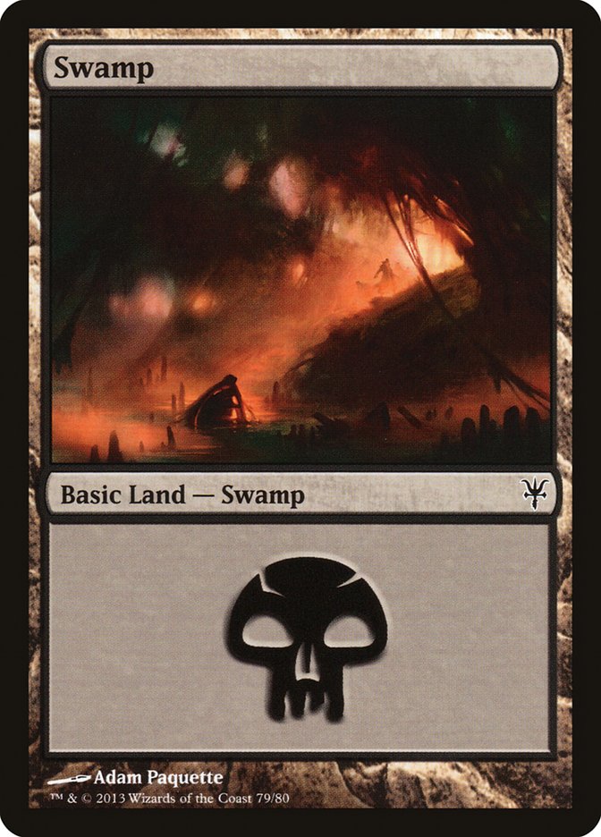 Swamp (79) [Duel Decks: Sorin vs. Tibalt]-2