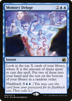 Memory Deluge [Innistrad: Midnight Hunt]-1