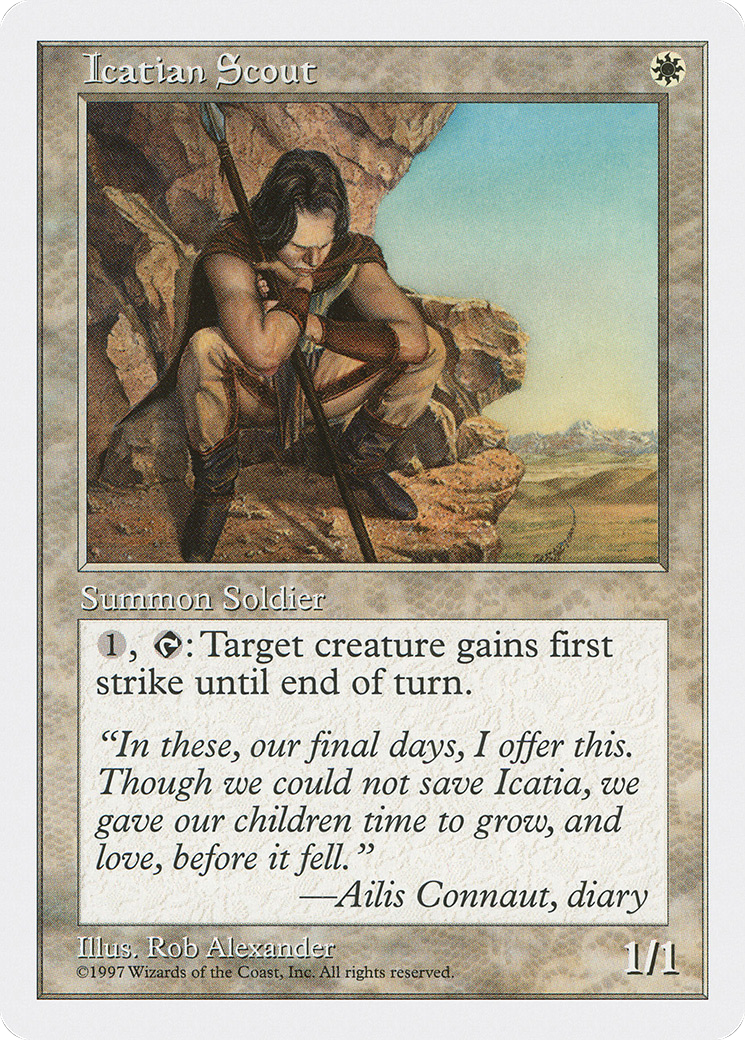 Icatian Scout [Fifth Edition]-1