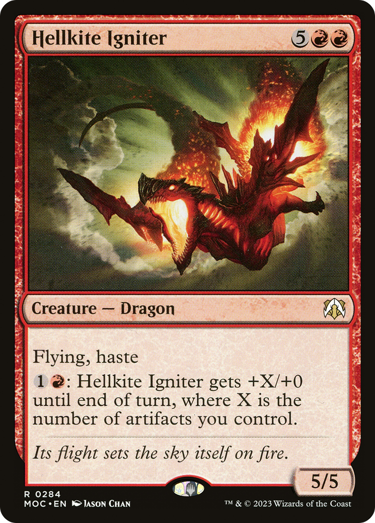 Hellkite Igniter [March of the Machine Commander]-1