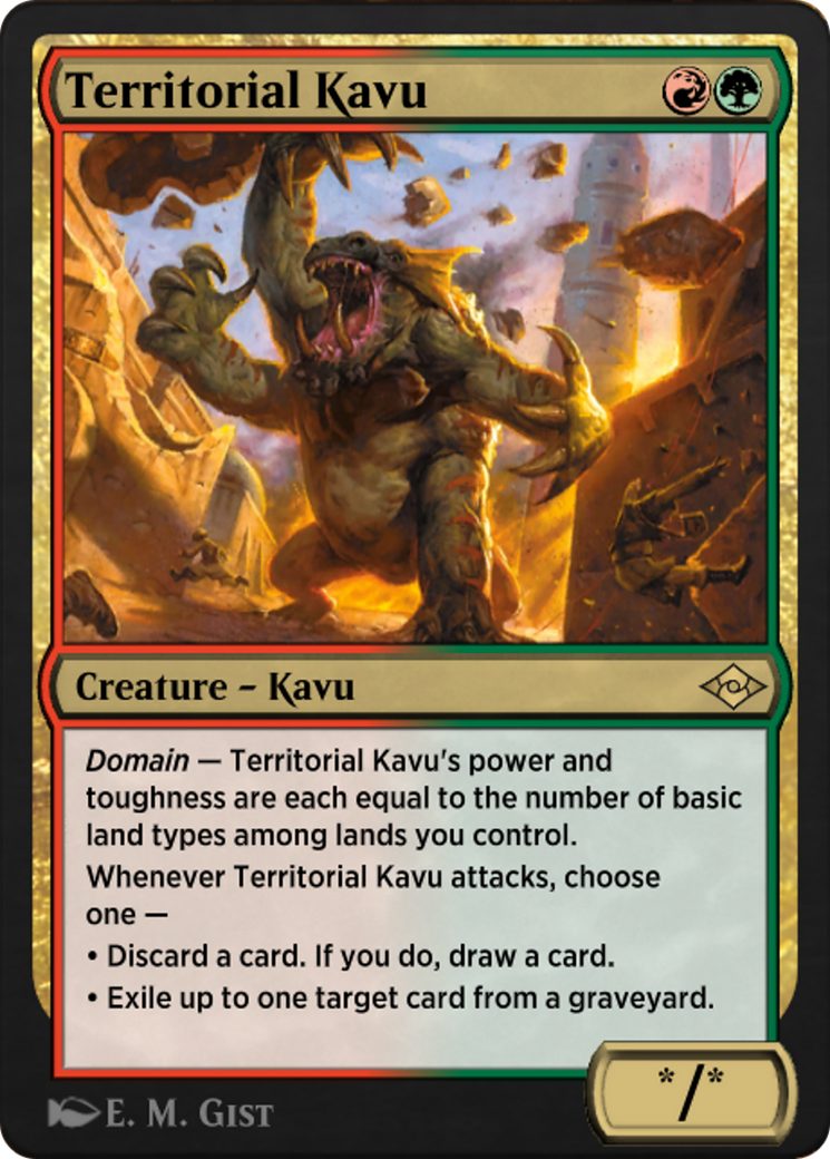 Territorial Kavu (J21-724) - Jumpstart: Historic Horizons-1