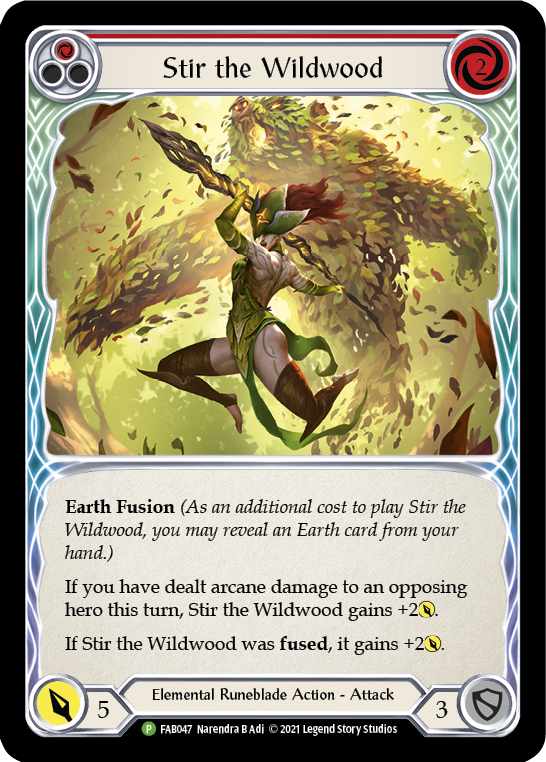 Stir the Wildwood [FAB047] (Promo)  Rainbow Foil-1