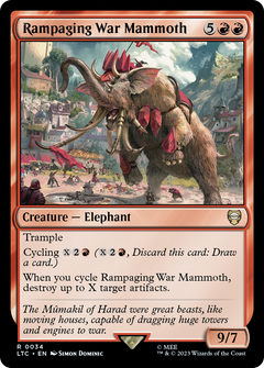 Rampaging War Mammoth [The Lord of the Rings: Tales of Middle-Earth Commander]-1