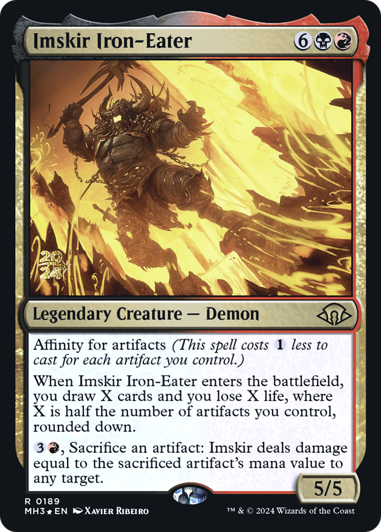 Imskir Iron-Eater [Modern Horizons 3 Prerelease Promos]-1